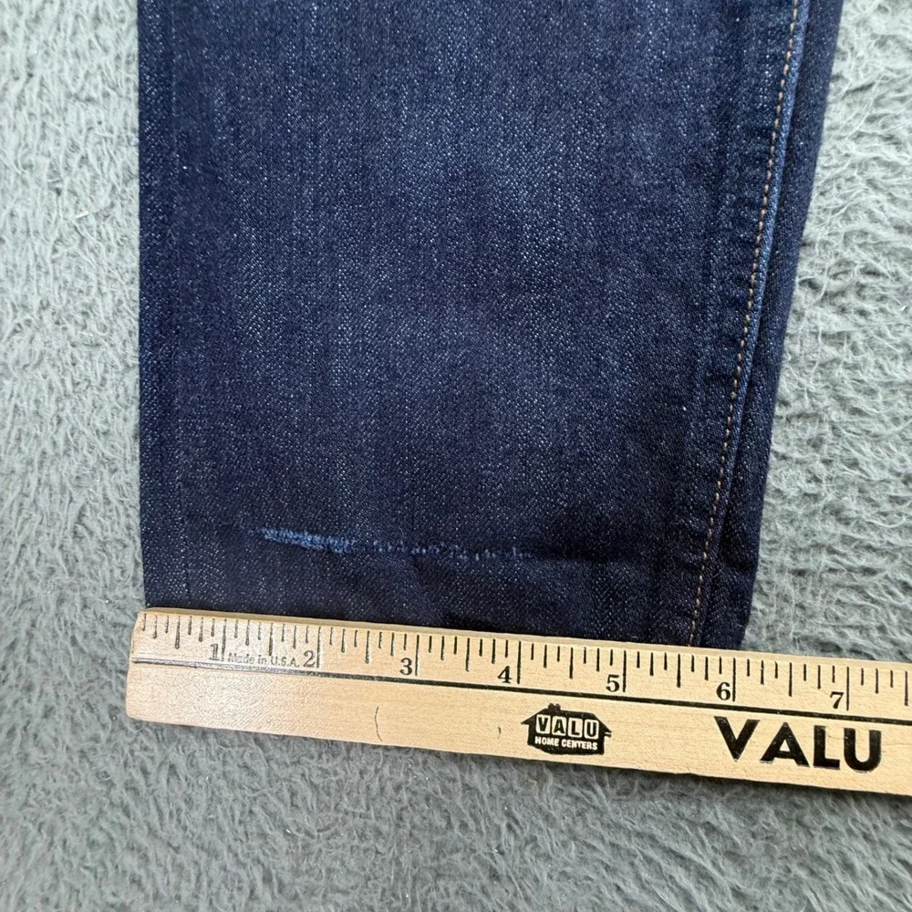 Unbranded Brand UB422 Jeans Mens 34 Blue 11oz‎ Selvedge Tight Fit Stretch Denim